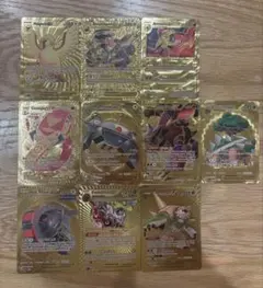 希少‼️ 海外限定版 ポケモンゴールドカード メタリック仕様 まとめ売り20枚 希少‼️海外限定版 ポケモンカード ゴールドカード メタリック仕様
