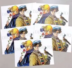 ジョジョ/荒木飛呂彦原画展/ポストカードセット5枚セット(シーザー.ジョセフ