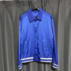 青 サテンスタジャン　春にピッタリ