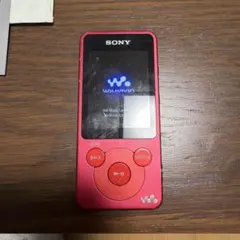 SONY ウォークマン NW-E083 本体 レッド72