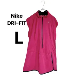 ナイキ　Nike ドライフィット　ピンク ノースリーブ　ランニング　レディース