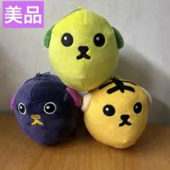 豆しば ボイスマスコットぬいぐるみ ３種セット
