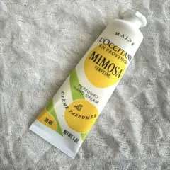 【L'OCCITANE】ミモザ パフュームド ハンドクリーム【数量限定】　新品