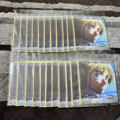 進撃の巨人 アルミン セリア 色紙 22枚セット