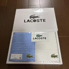 LACOSTE タオルハンカチ 2枚セット