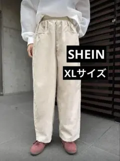 FRIFUL 女性用カジュアルルーズフィット ストレートレッグパンツ SHEIN