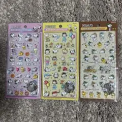 ボンボンドロップシール スヌーピー 3点セット