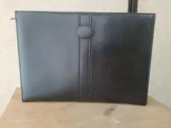 DAKS クラッチバッグ セカンドバッグ ブラック