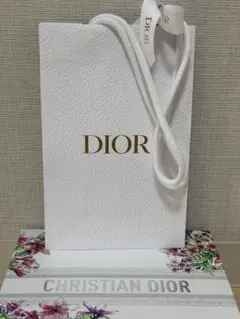 CHRISTIAN DIOR ディオール ショップ袋 ショッパー 紙袋 ホワイト