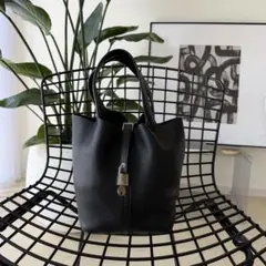2020年製 HERMES ピコタンロック MM ブラック ハンドバッグ Y刻印