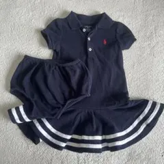 Ralph Lauren ネイビー ワンピース 12M