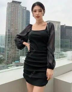 ワンピース　ニットワンピース　SHEIN ホカンス