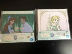 ディズニー プリンセス　一番くじ　E賞　キャンバスボード　保冷ポーチ