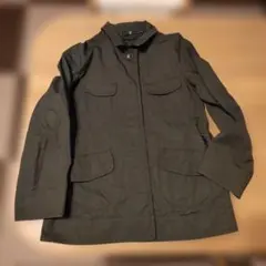UNIQLOユニクロ＋J コットンリネンサファリジャケット　カーキ
