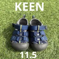 KEEN ベビーサンダル ネイビー