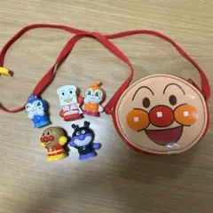 アンパンマン 指人形 ポシェット ポーチセット