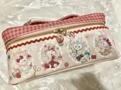 ダッフィー フレンズ ハートフェルトストロベリーギフト ポーチ ディズニー