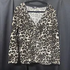 GLAD NEWS ヒョウ柄カーディガンのサムネイル
