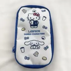 【新品】ローソン　サンリオ　当たりくじ　ハローキティ　シナモン　ポーチのサムネイル