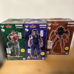 刃牙一番くじ A賞宮本武蔵 B賞ピクルフィギュアまとめ売り4点セット