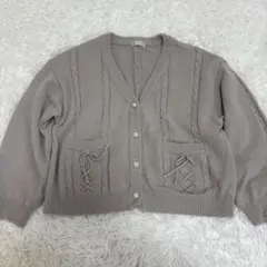 axes femme カーディガン カーディガン