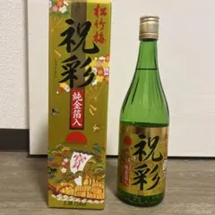 祝彩 純金酒 720mlのサムネイル