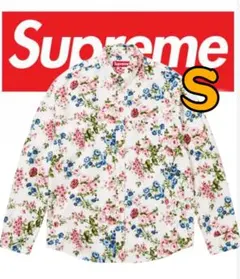Supreme Floral Flannel Shirt White M - メルカリ