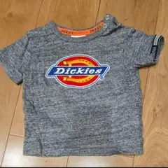 Dickies ロゴ入り グレー Tシャツ