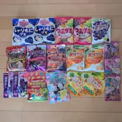 【19個セット】グミまとめ売り！忍者めし　フェットチーネ　コロロ　果汁グミ