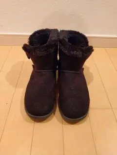 コロンビア スエードショートムートンブーツ