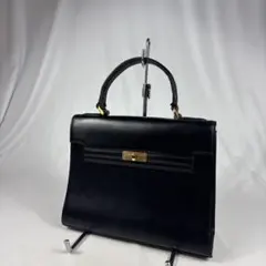 XXI SECOLO セコロ レザーショルダーハンドバッグ ITALY 超美品 - メルカリ