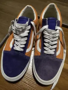 VANS オールドスクール パープル オレンジ スニーカー