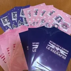ファミマ LE SSERAFIM マイメロ クロミ クリアファイル全17枚