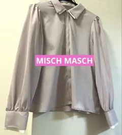 【美品】MISCH MASCH パステルピンクブラウスのサムネイル