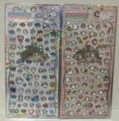 【新品＆正規品】ジュエルプチドロップ　あわわちゃん＆だいふくエナガ　２枚セット