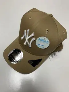 9 フィフティストレッチスナップ　ニューエラ　ベージュ　新品タグ付き　L/XL
