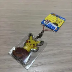 ポケモンご当地 滋賀限定 信楽たぬき メタルキーホルダー ピカチュウ