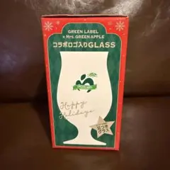 GREEN LABEL × ミセス　足つきグラス