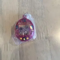 たまごっち　シャカシャカチャーム　コレクション　クリアピンク(まめっち)