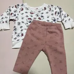 ハローキティ トレーナーとパンツセット 70サイズ