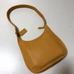 【希少】オールドコーチ　9020 USA製 希少オレンジショルダーバッグ