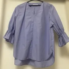 ユナイテッドアローズA DAY IN THE LIFE 五分袖ブラウス