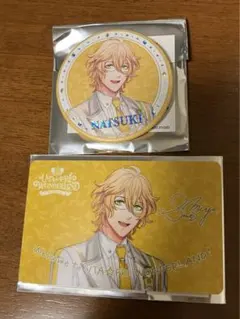 うたプリ ワンダーランド WL パスポートカード 缶バッジ 那月