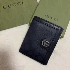 GUCCI グッチ　折り財布　GGマーモント　オフィディア　極美品‼️