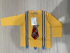 MIKI HOUSE イエロー 長袖カットソー 80