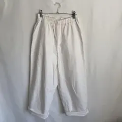 未使用 サマンサモスモス コットンゆったりパンツ SM2 ホワイト 白