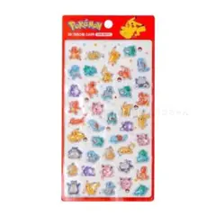【韓国限定】【正規品】ポケモン シール 3D バブルステッカー ©マークあり