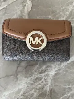 Michael Kors キーケース ブラウン/ブラック