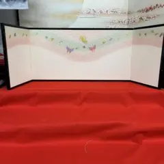 431】本作り16号四曲屏風 - メルカリ