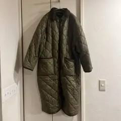 mizuiro ind キルティングジャケット オリーブグリーン